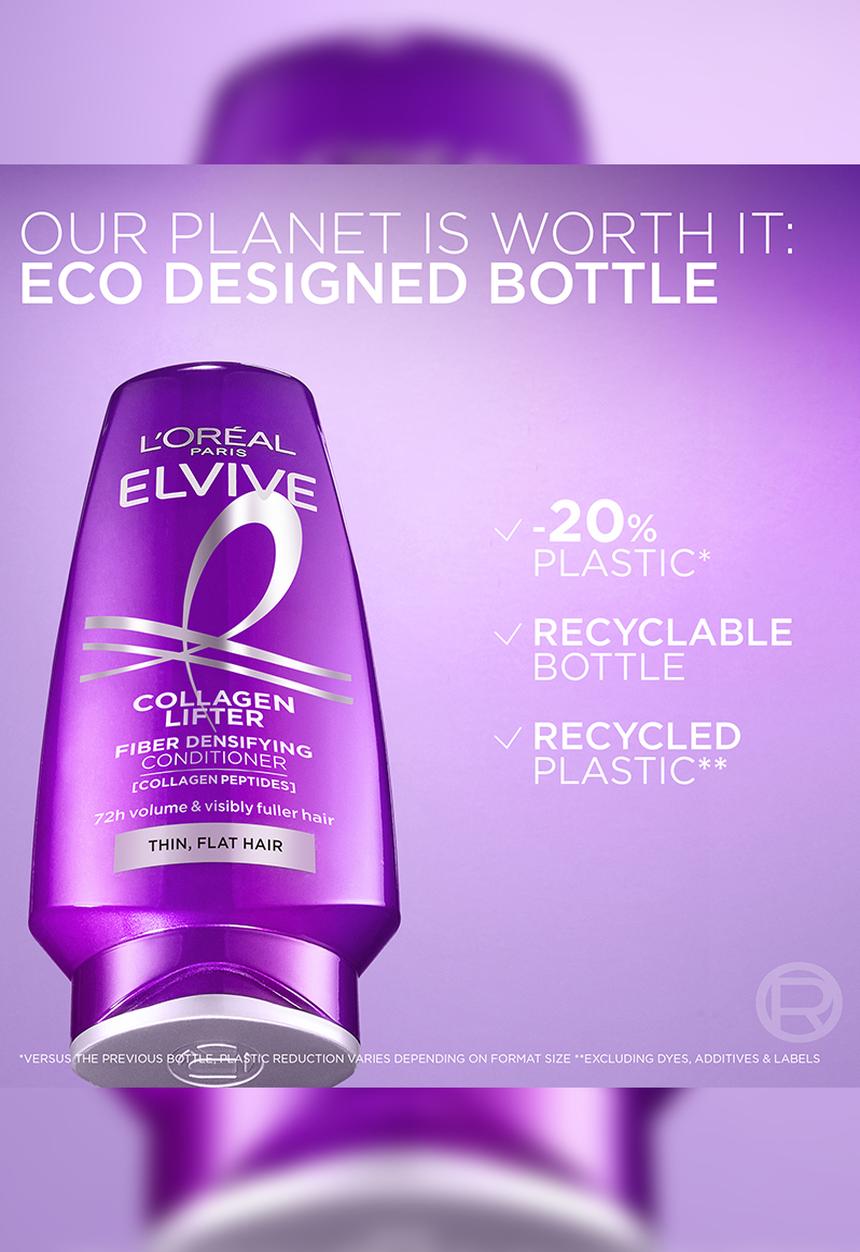 L'Oreal Paris - Elvive Collagen Lifter Fiber Densifying  Conditioner  - 300ml
