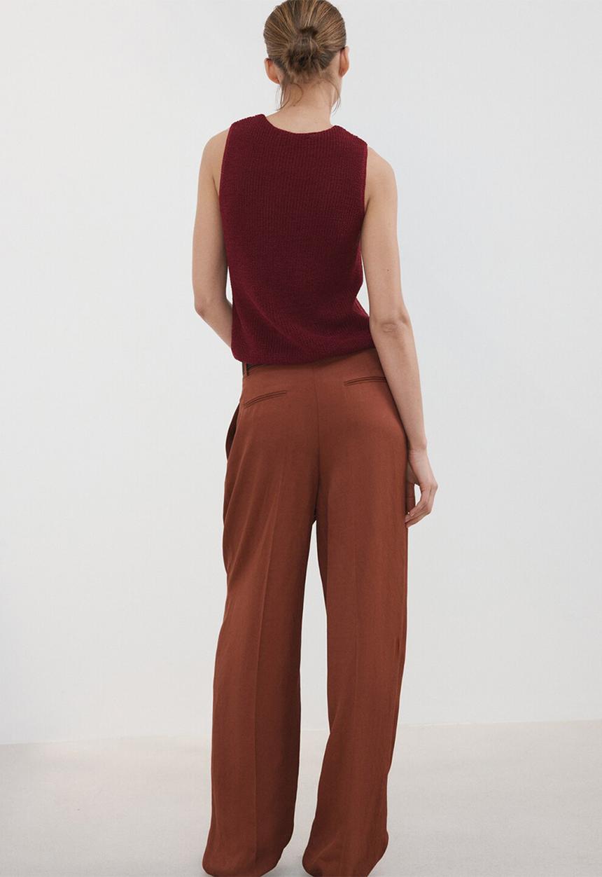 MANGO - Top astro - dark red