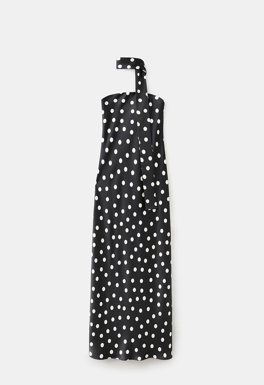 MANGO - Dress lili - black