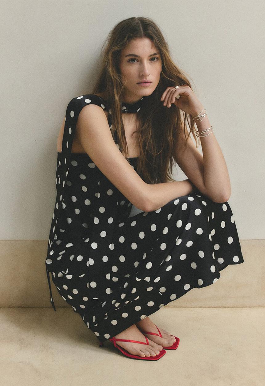 MANGO - Dress lili - black