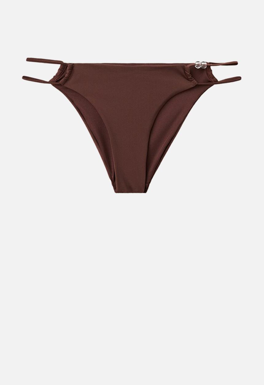 MANGO - Bikini pantie chiara- rust/copper