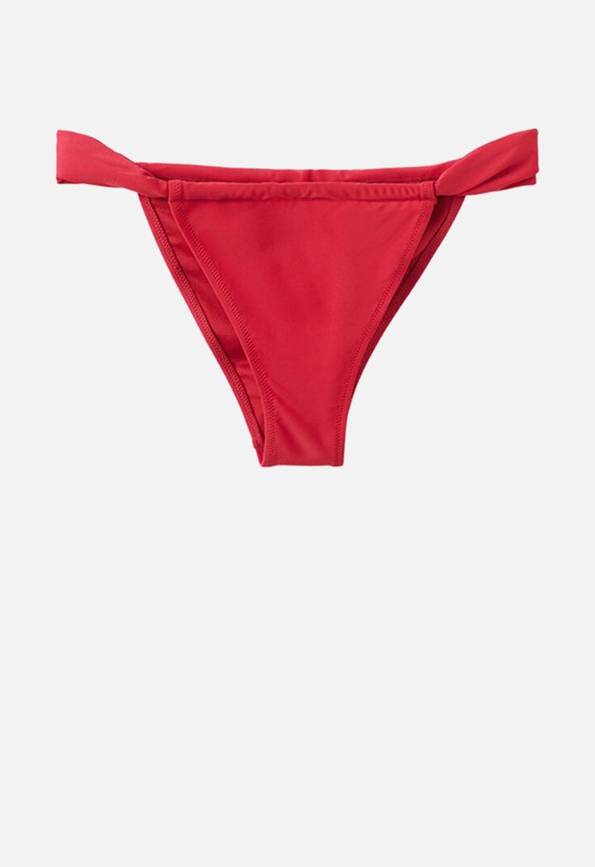 MANGO - Bikini pantie marina- red