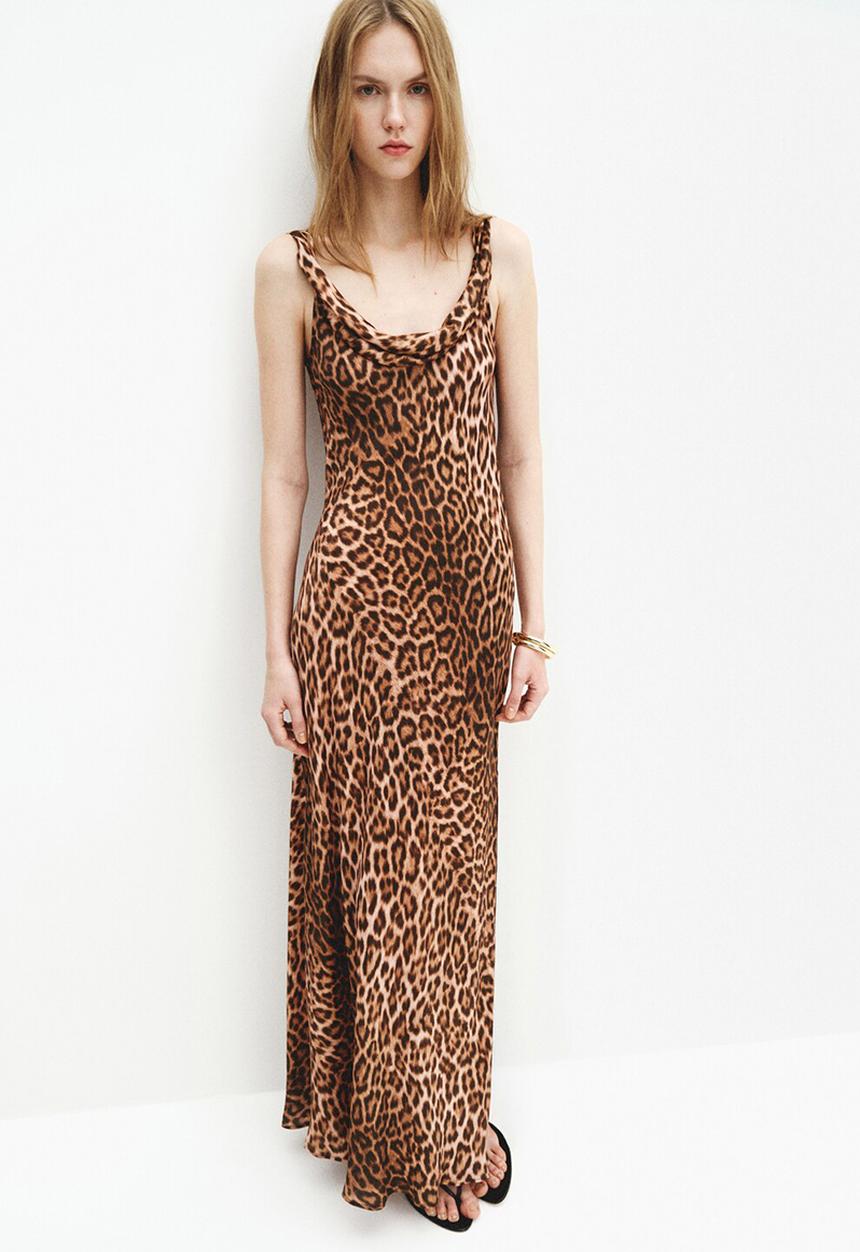 MANGO - Dress leoni - light beige