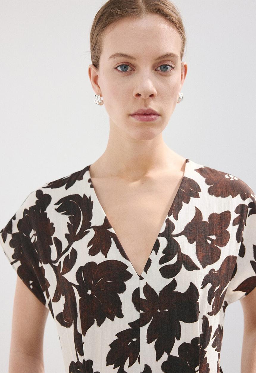 MANGO - Jumpsuit simba - light beige