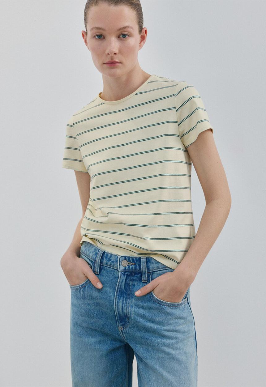 MANGO - T-shirt ancli - light/pastel yellow