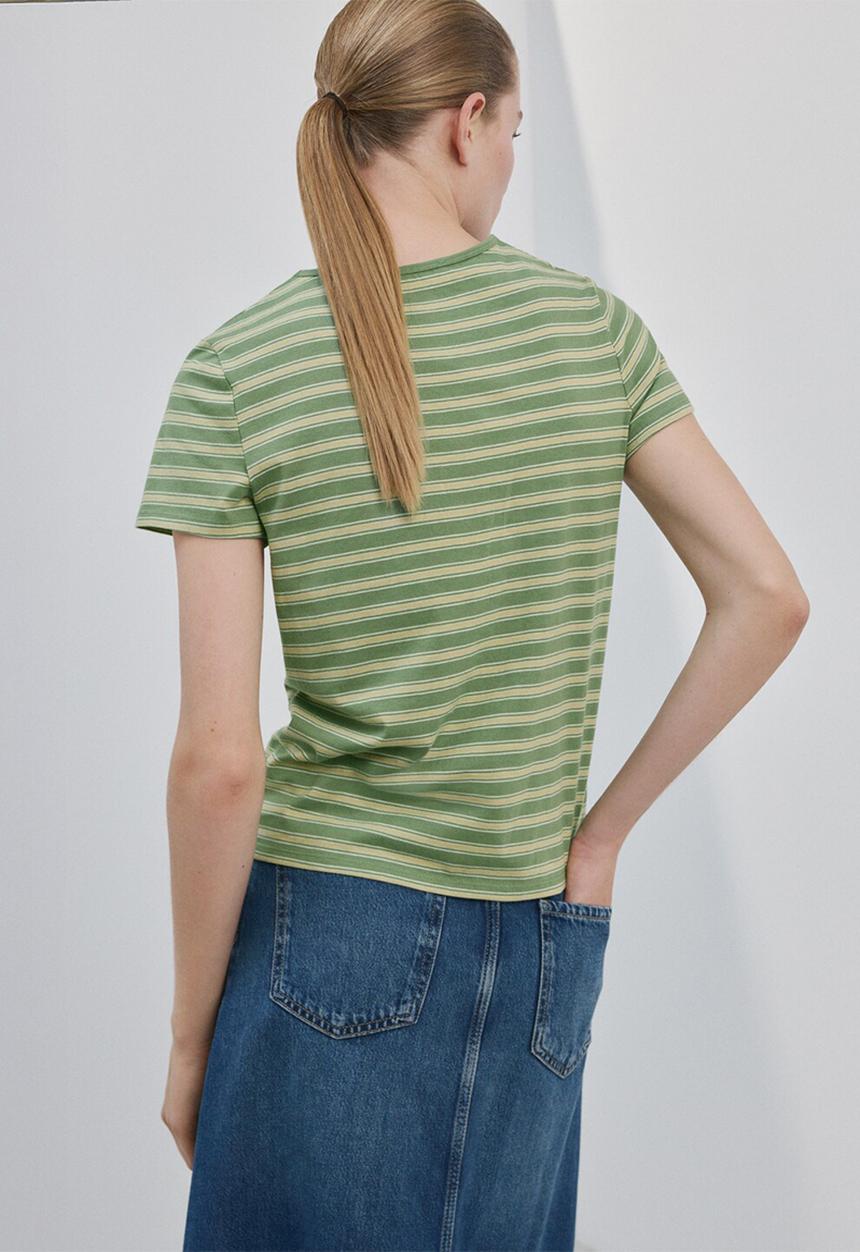 MANGO - T-shirt ancli - light/pastel green