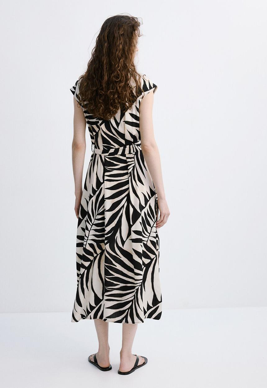MANGO - Dress apple  - black