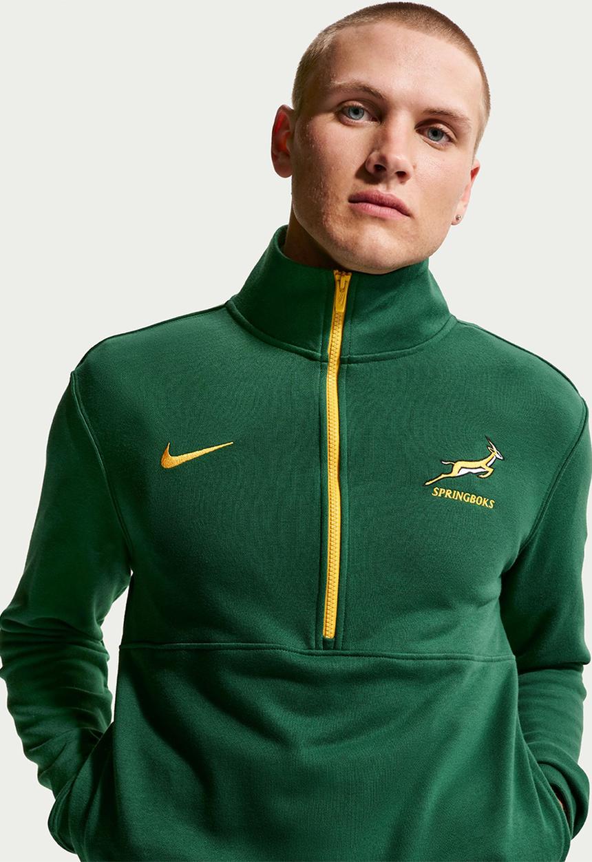 Nike - Springbok   1/2 ZIP FT Sweatshirt - Green