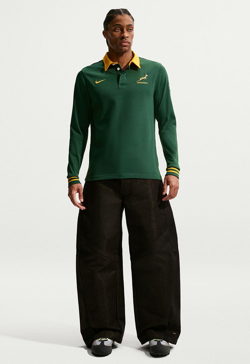 Nike - Springbok  LS RUGBY Home Jersey - Green
