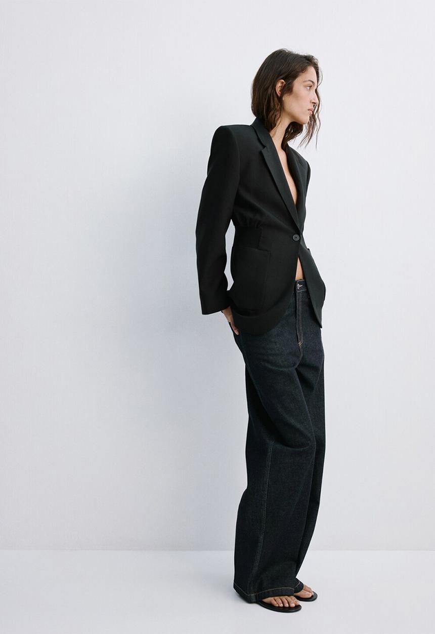 MANGO - Jeans clemence - open blue