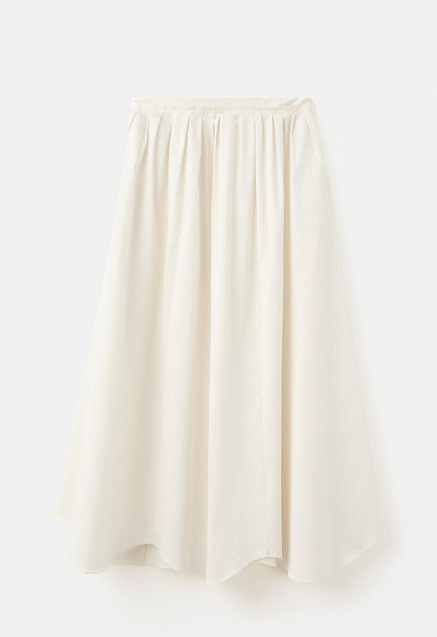 MANGO - Skirt corfu - light beige