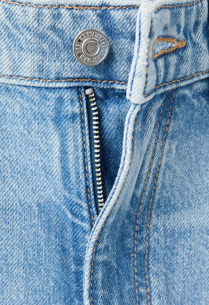 MANGO - Plus jeans kika - open blue