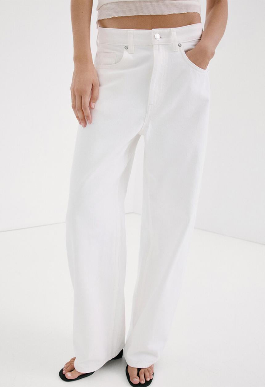 MANGO - Jeans kika - white