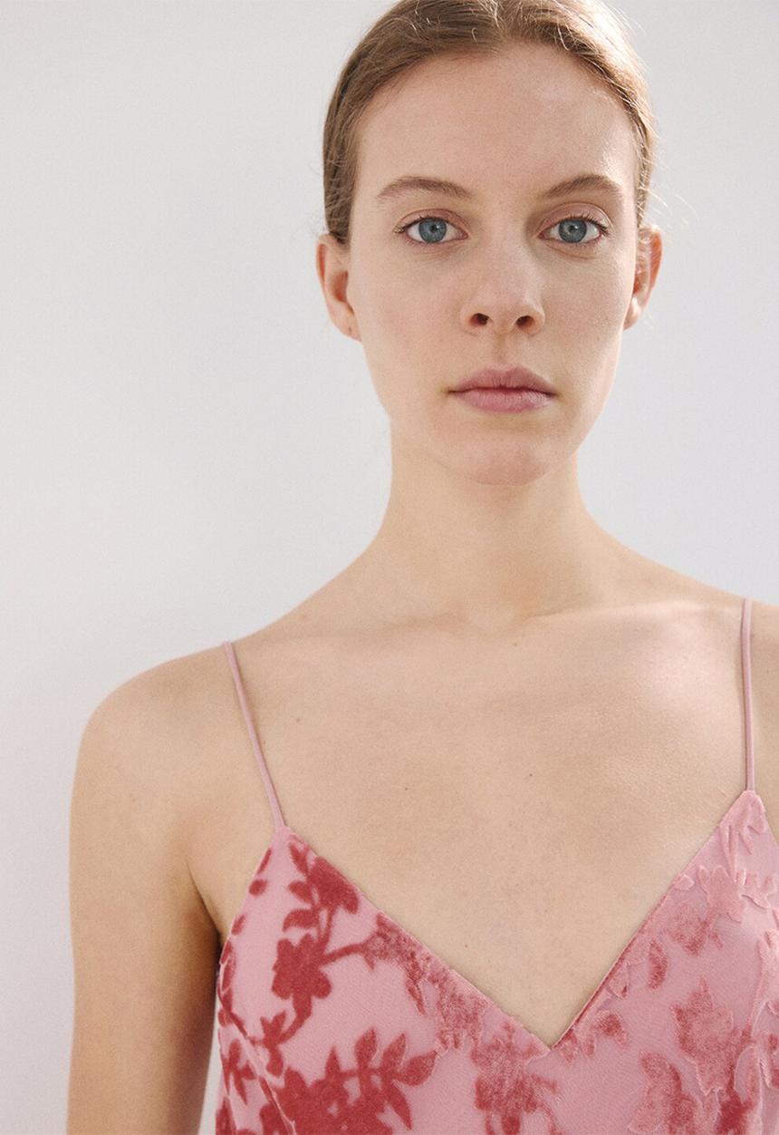 MANGO - Dress newkate - light/pastel pink