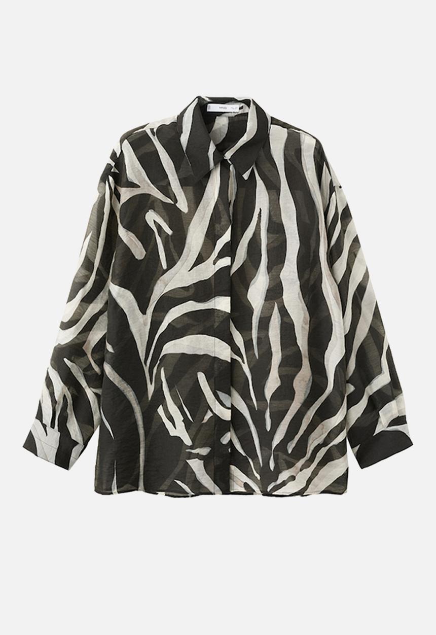 MANGO - Shirt salome - black
