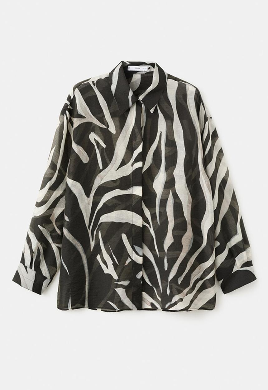 MANGO - Shirt salome - black