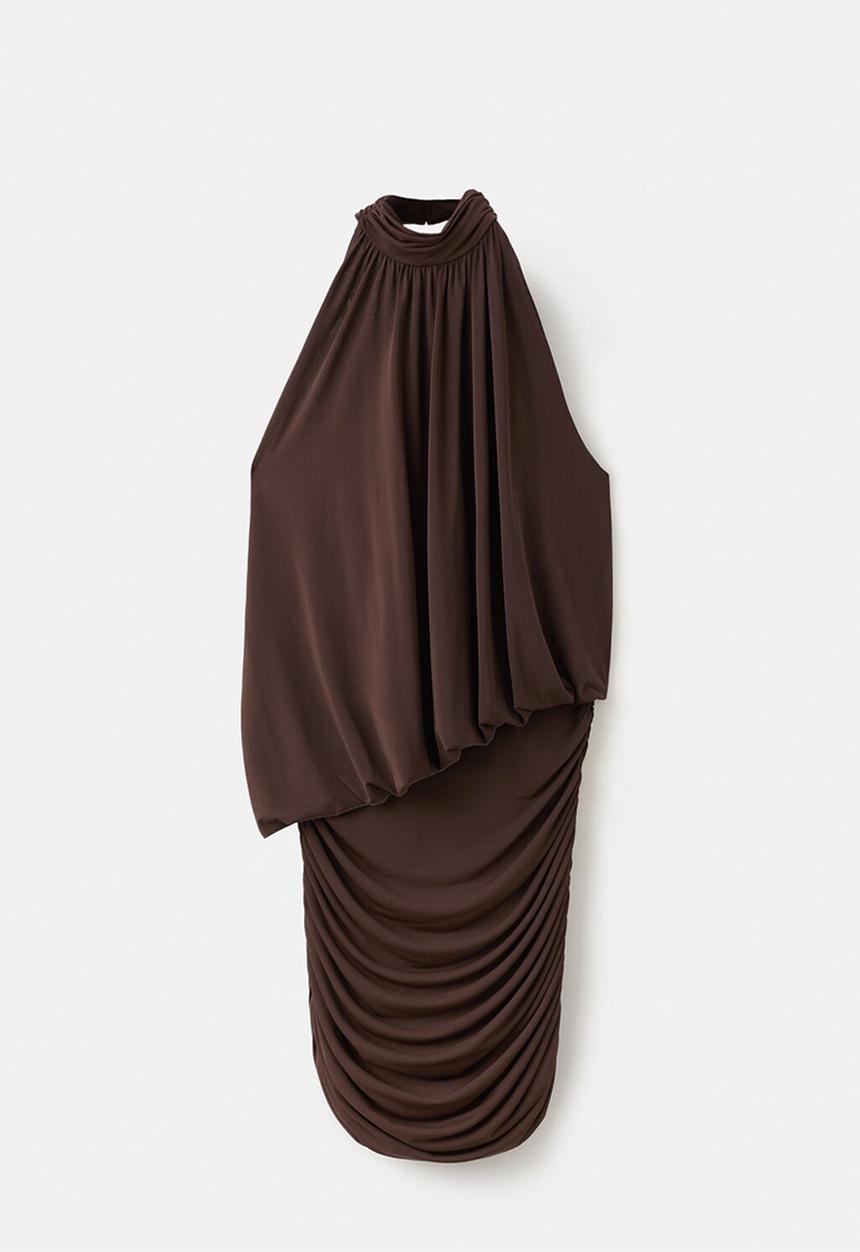 MANGO - Dress rocio - brown