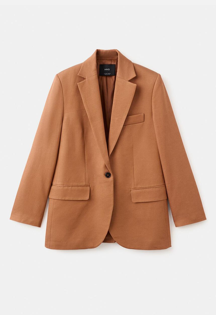 MANGO - Blazer minesota - rust/copper