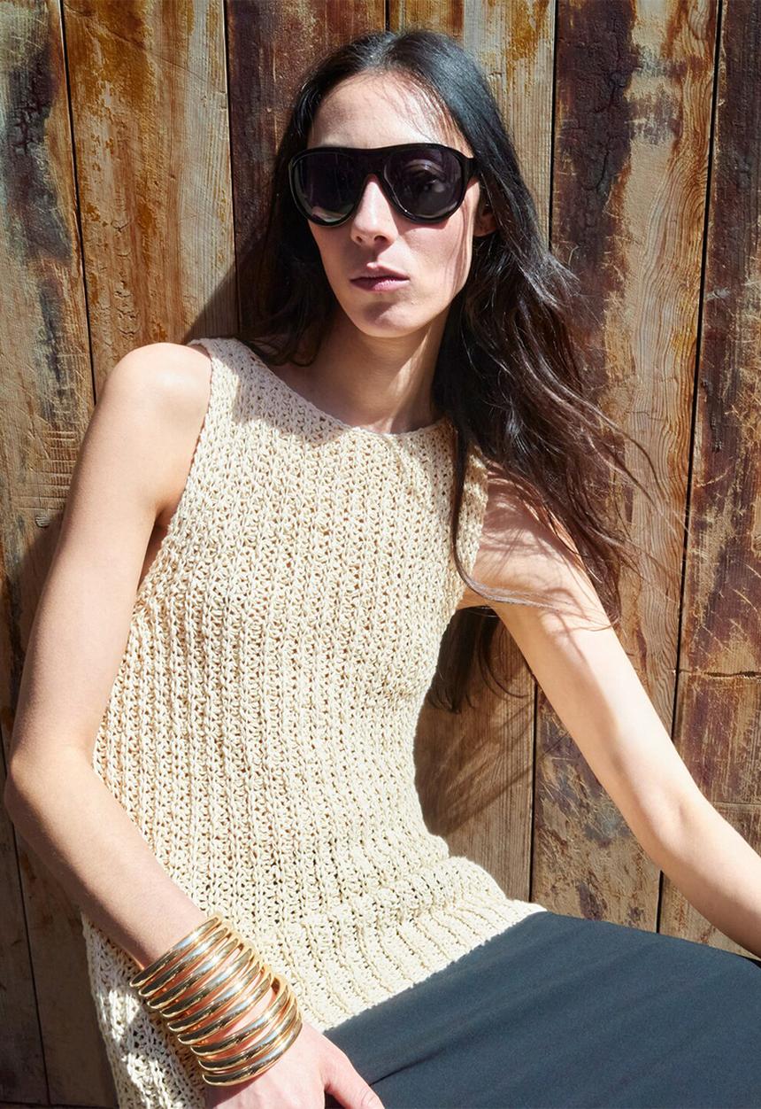 MANGO - Top cometa - light/pastel brown