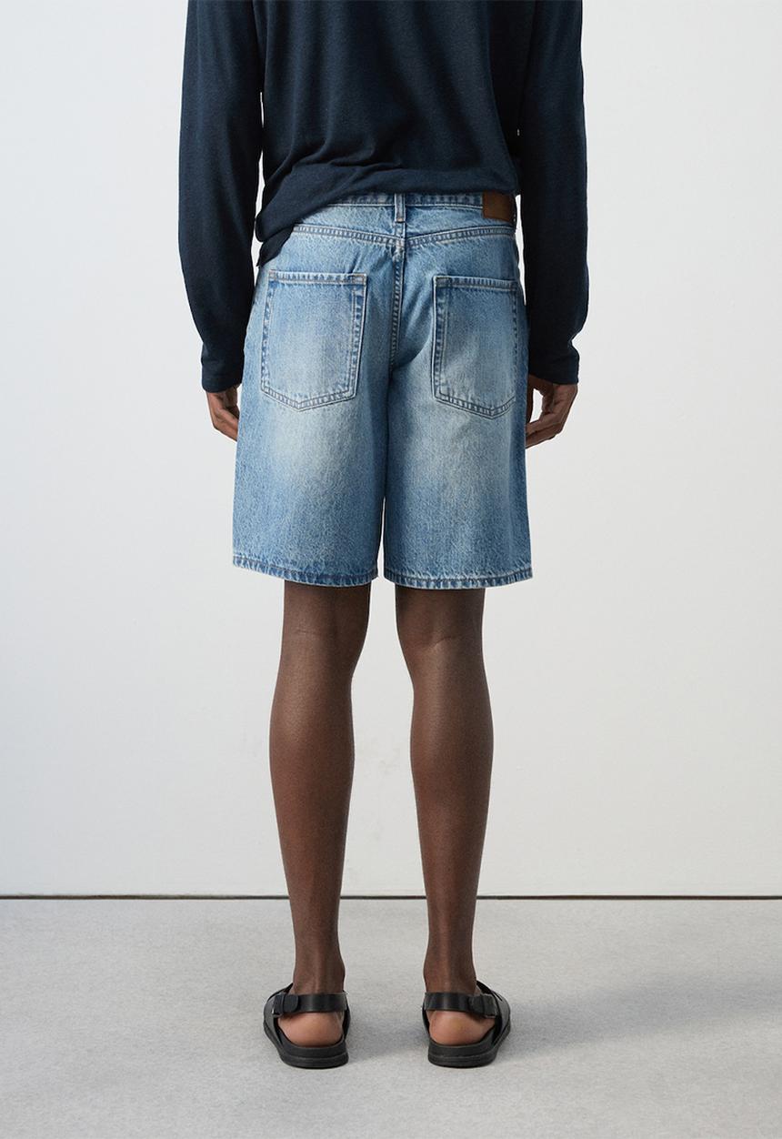MANGO - Bermudas Jarod - Denim