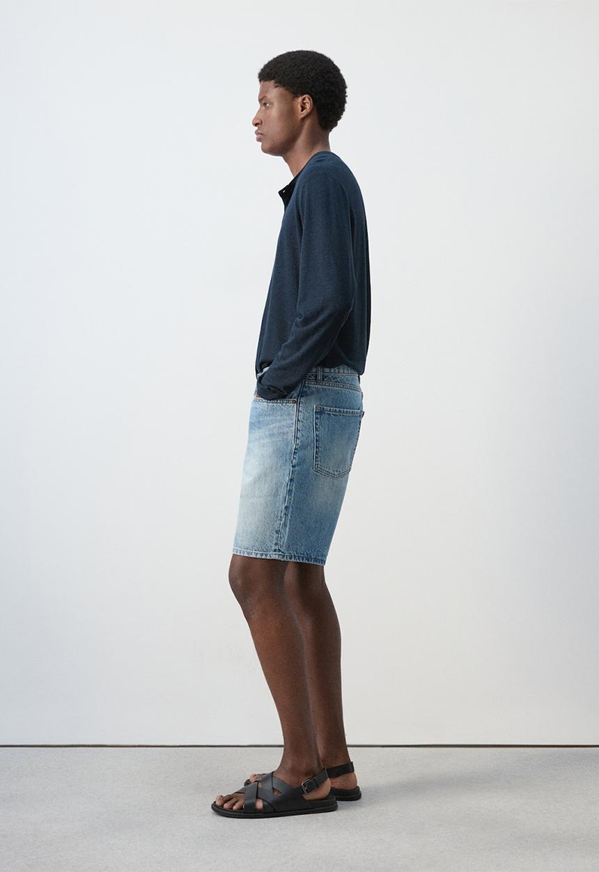 MANGO - Bermudas Jarod - Denim