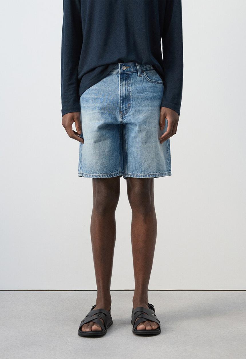 MANGO - Bermudas Jarod - Denim