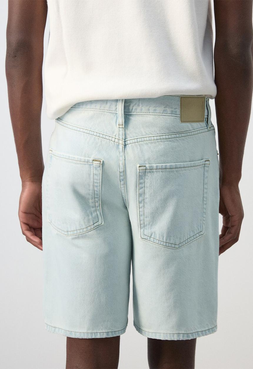 MANGO - Bermudas Jarod - Open Blue