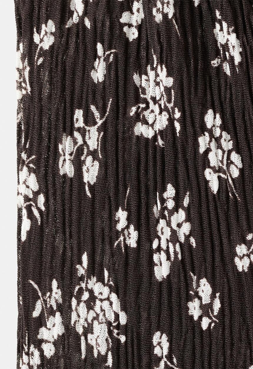 MANGO - Dress pome - brown