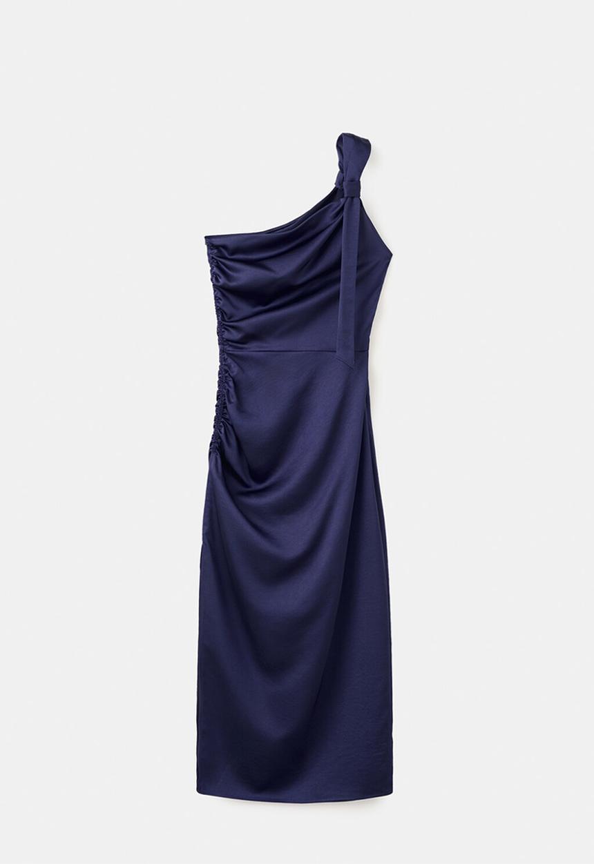 MANGO - Dress safira - dark blue