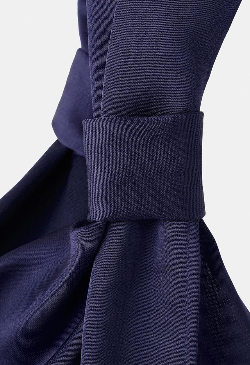 MANGO - Dress safira - dark blue