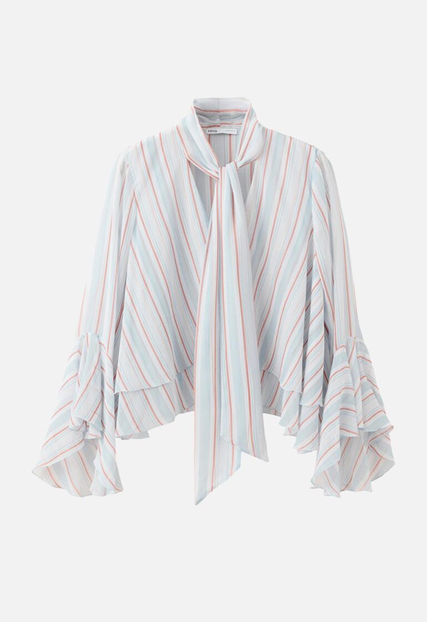 MANGO - Blouse leif - medium blue