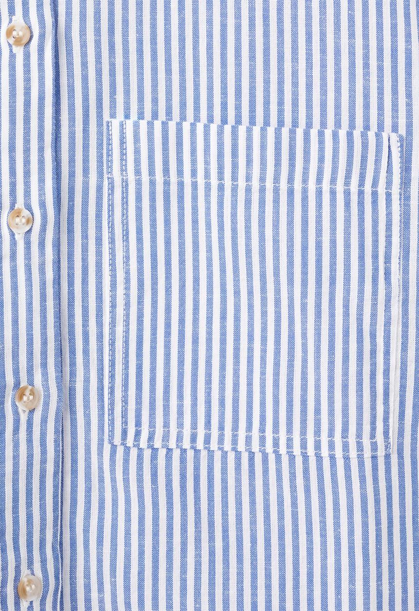 MANGO - Shirt maneli - light/pastel blue