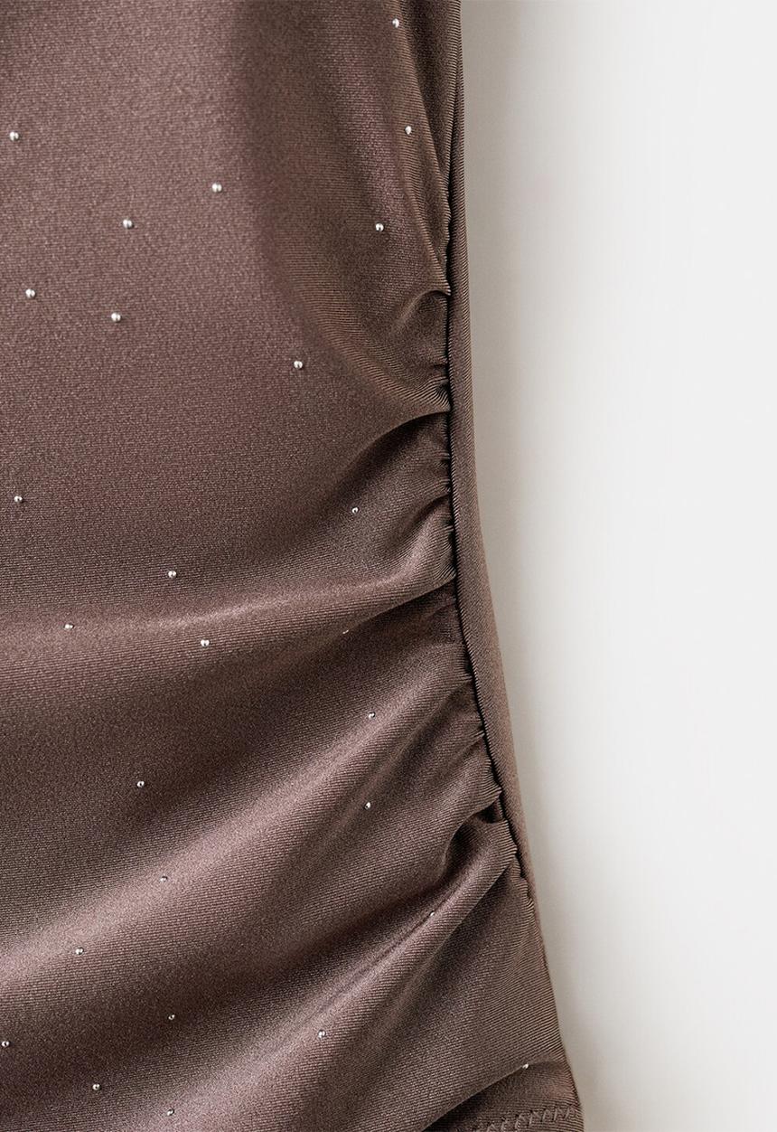 MANGO - Swimsuit tana- medium brown