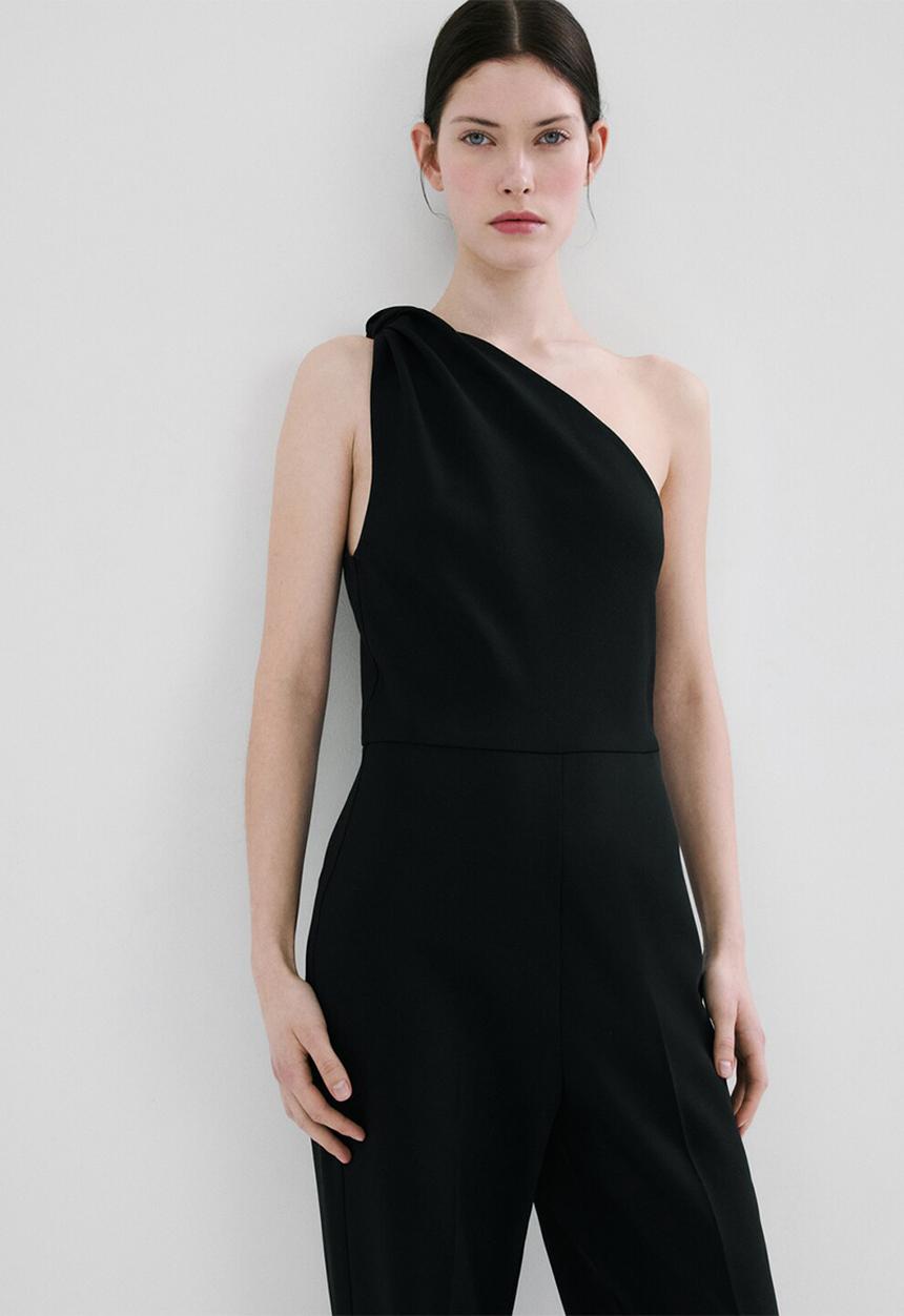 MANGO - Jumpsuit martine - black