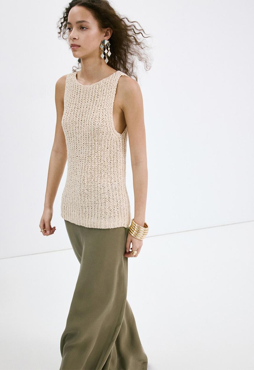 MANGO - Trousers vero - beige/khaki