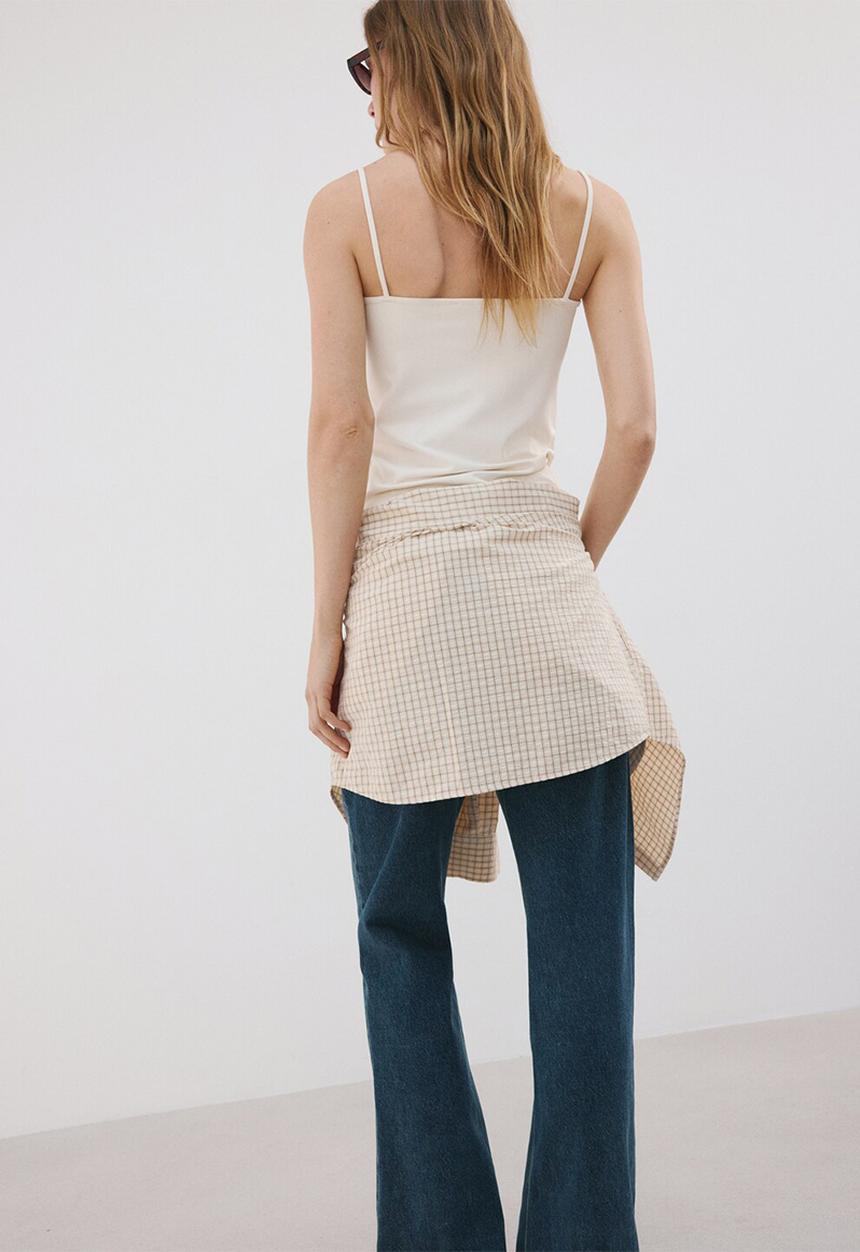 MANGO - Top bacari - light beige