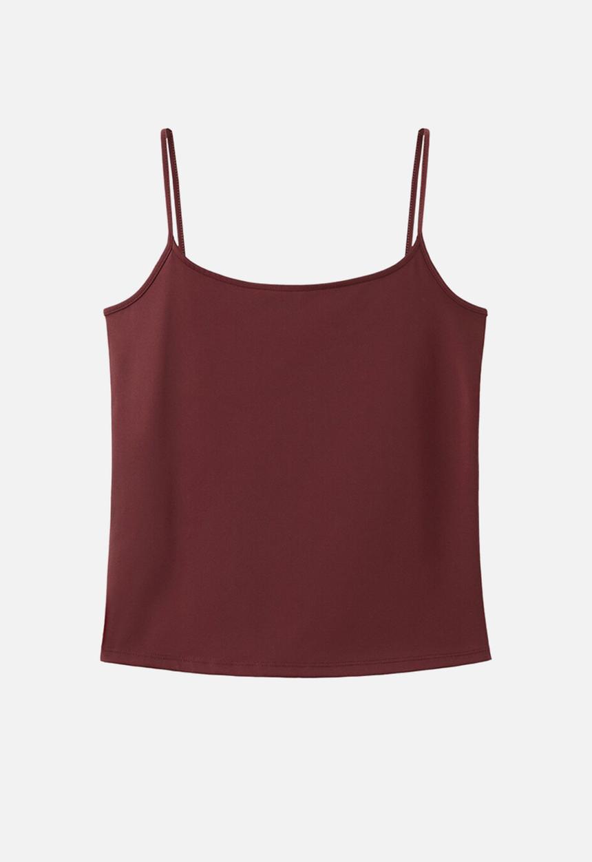 MANGO - Top bacari - rust/copper