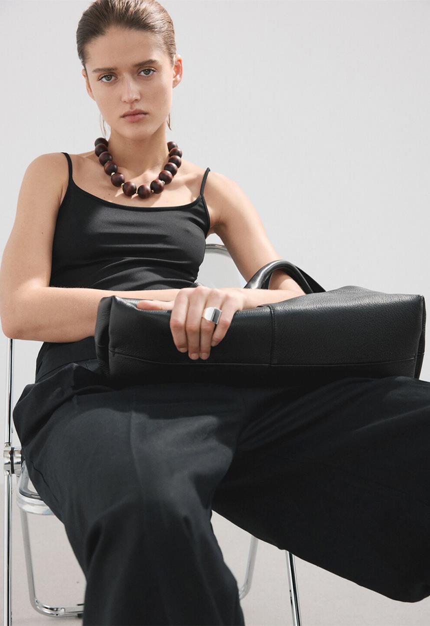 MANGO - Top bacari - black