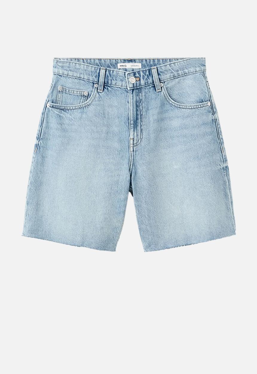 MANGO - Plus bermudas anne - open blue