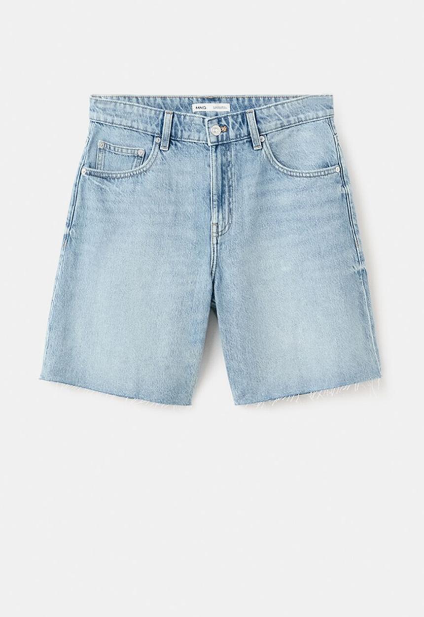 MANGO - Plus bermudas anne - open blue