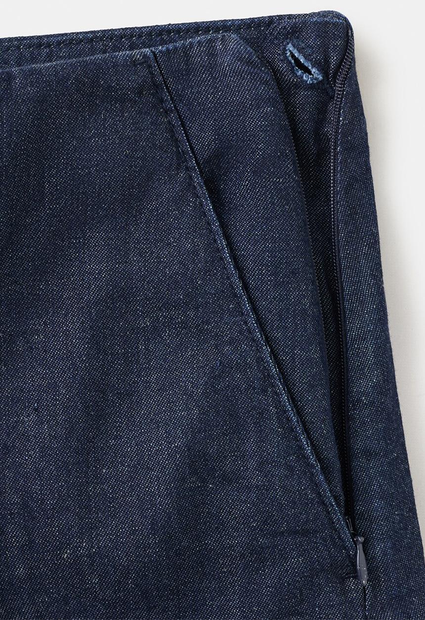 MANGO - Plus trousers carla - open blue