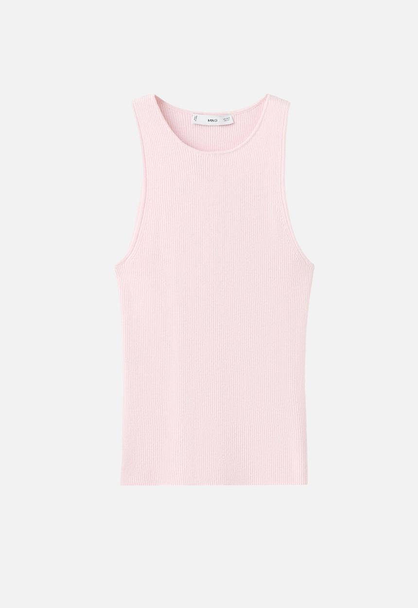 MANGO - Top dalton - light/pastel pink