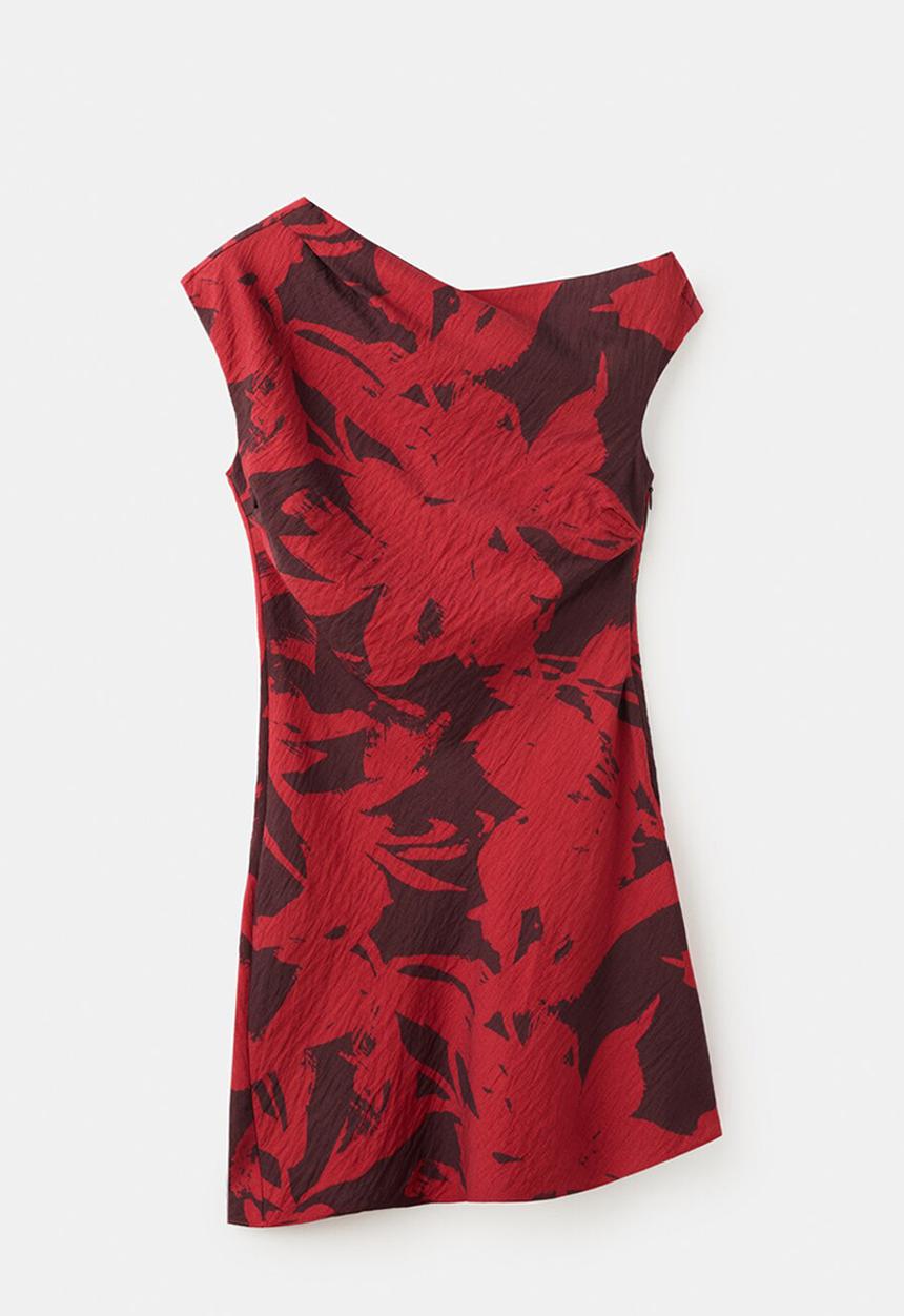 MANGO - Dress nelly - red