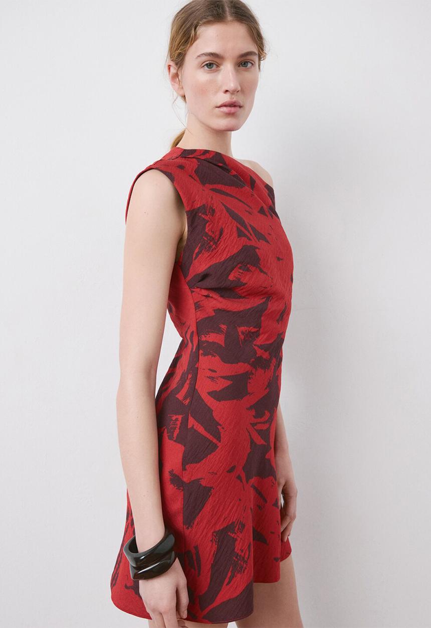 MANGO - Dress nelly - red