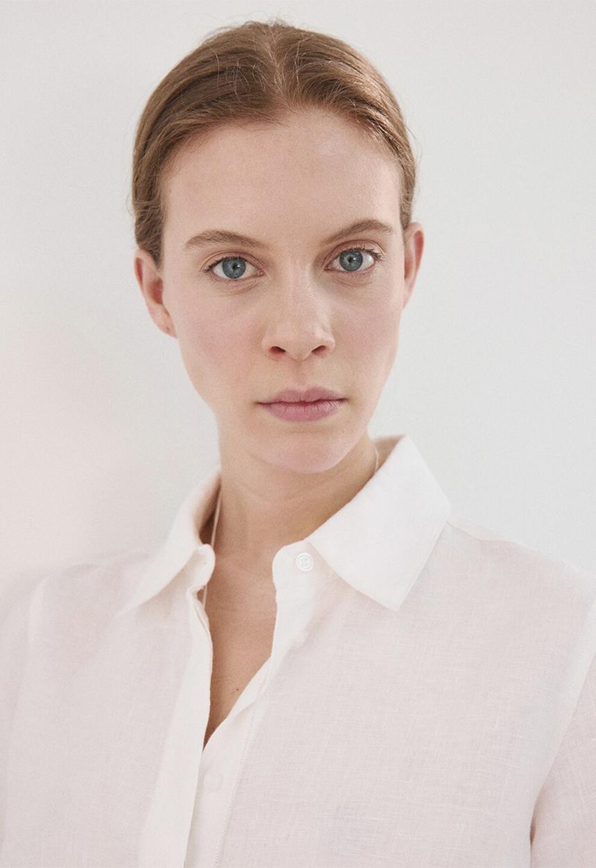 MANGO - Shirt samara - white