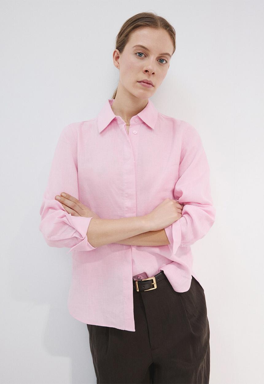 MANGO - Shirt samara - pink