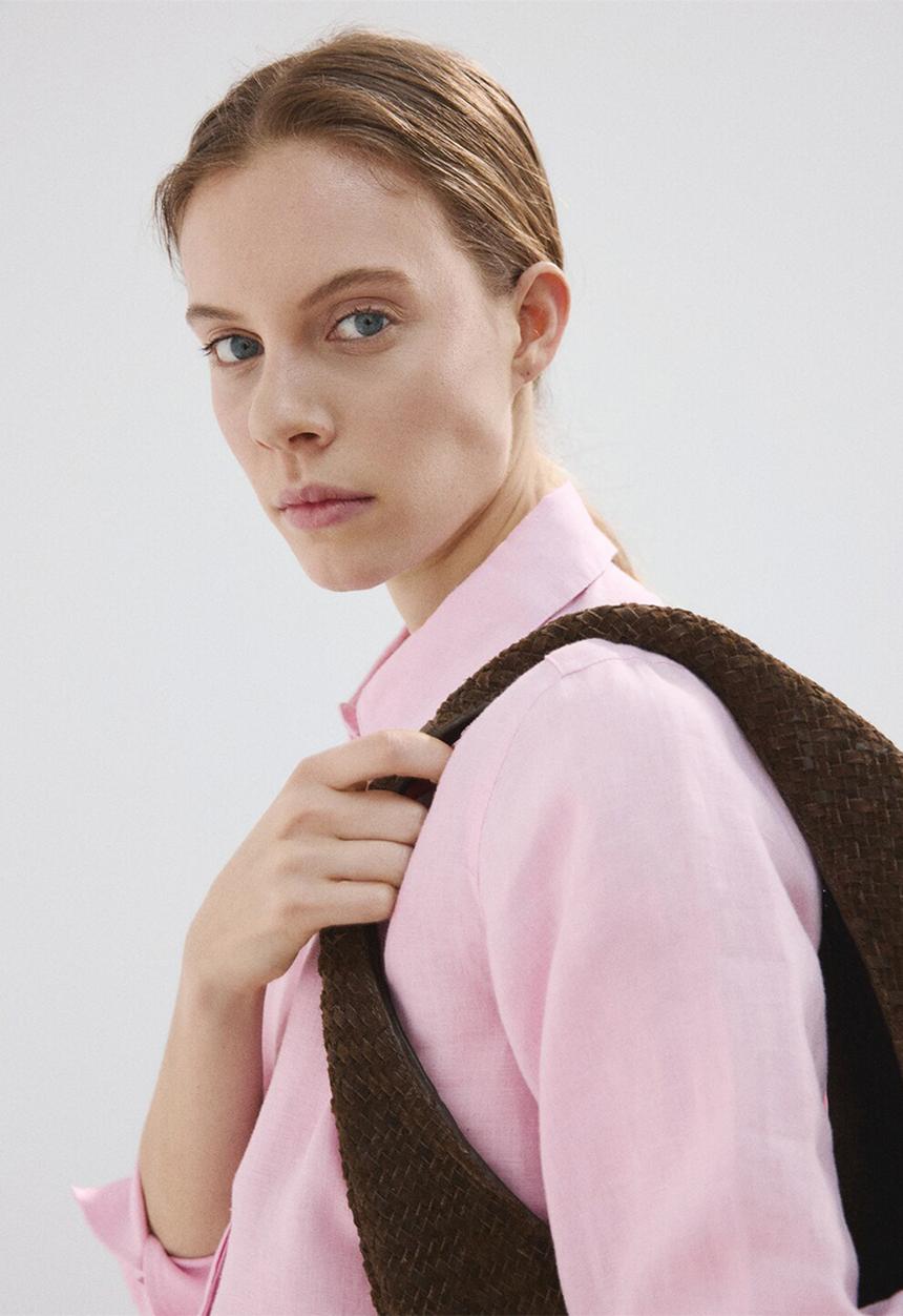 MANGO - Shirt samara - pink