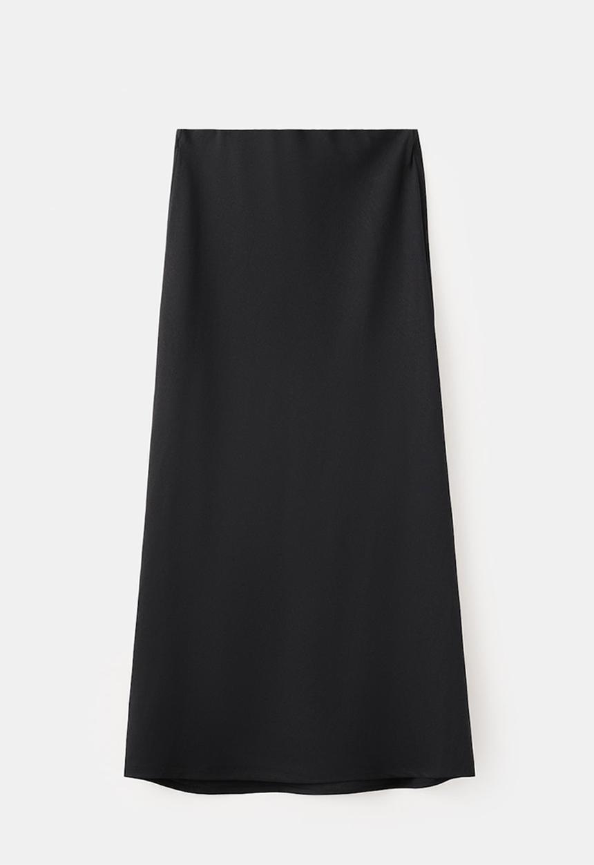 MANGO - Skirt laguna - black