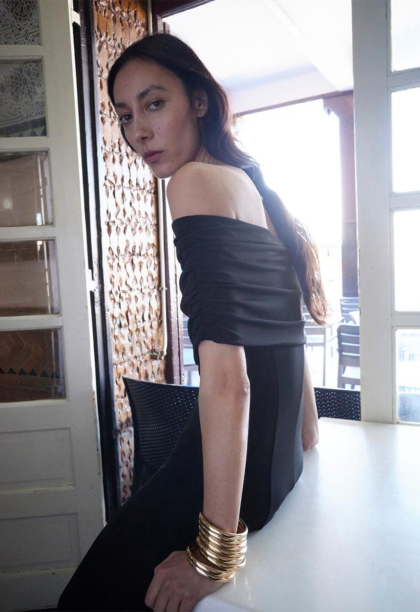 MANGO - Dress gigi - black