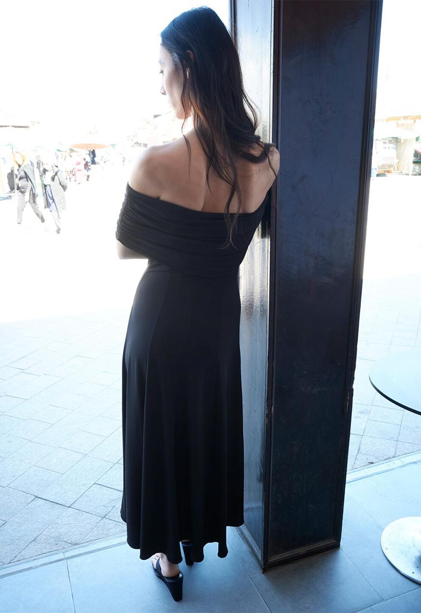 MANGO - Dress gigi - black